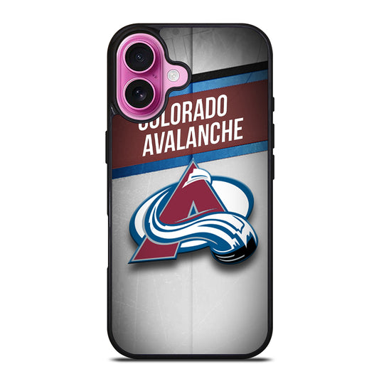 COLORADO AVALANCHE NHL LOGO iPhone 16 Plus Case Cover