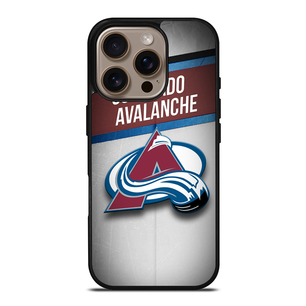 COLORADO AVALANCHE NHL LOGO iPhone 16 Pro Case Cover