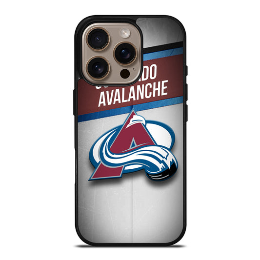 COLORADO AVALANCHE NHL LOGO iPhone 16 Pro Case Cover