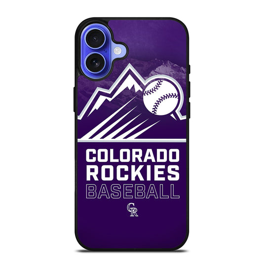 COLORADO ROCKIES BASEBALL 1 iPhone 16 Case Cover