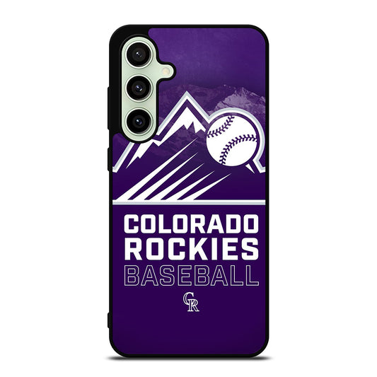 COLORADO ROCKIES BASEBALL 1 Samsung Galaxy S24 FE Case Cover