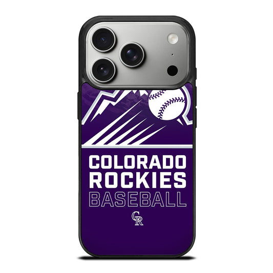 COLORADO ROCKIES BASEBALL 1 iPhone 17 Pro Case Cover