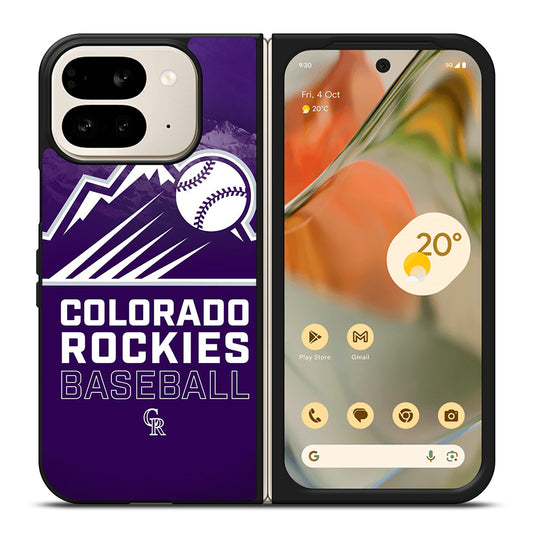 COLORADO ROCKIES BASEBALL 1 Google Pixel 9 Pro Fold Case Cover