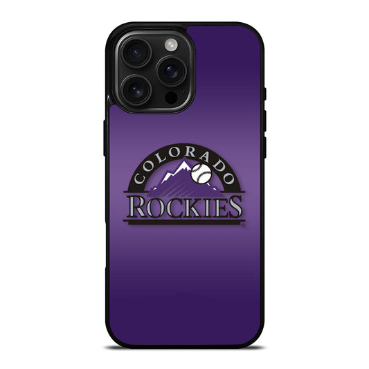 COLORADO ROCKIES BASEBALL 2 iPhone 16 Pro Max Case Cover