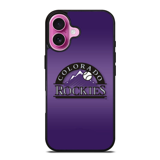 COLORADO ROCKIES BASEBALL 2 iPhone 16 Plus Case Cover