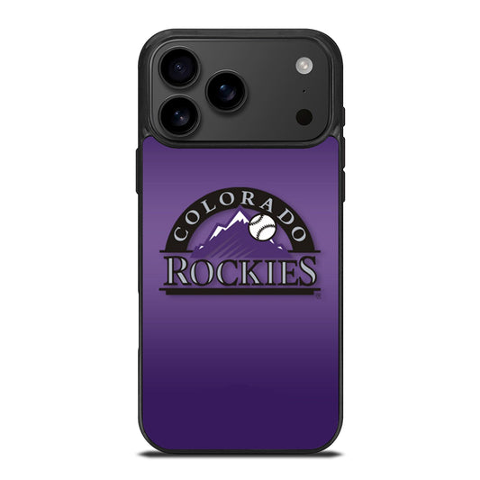COLORADO ROCKIES BASEBALL 2 iPhone 17 Pro Max Case Cover