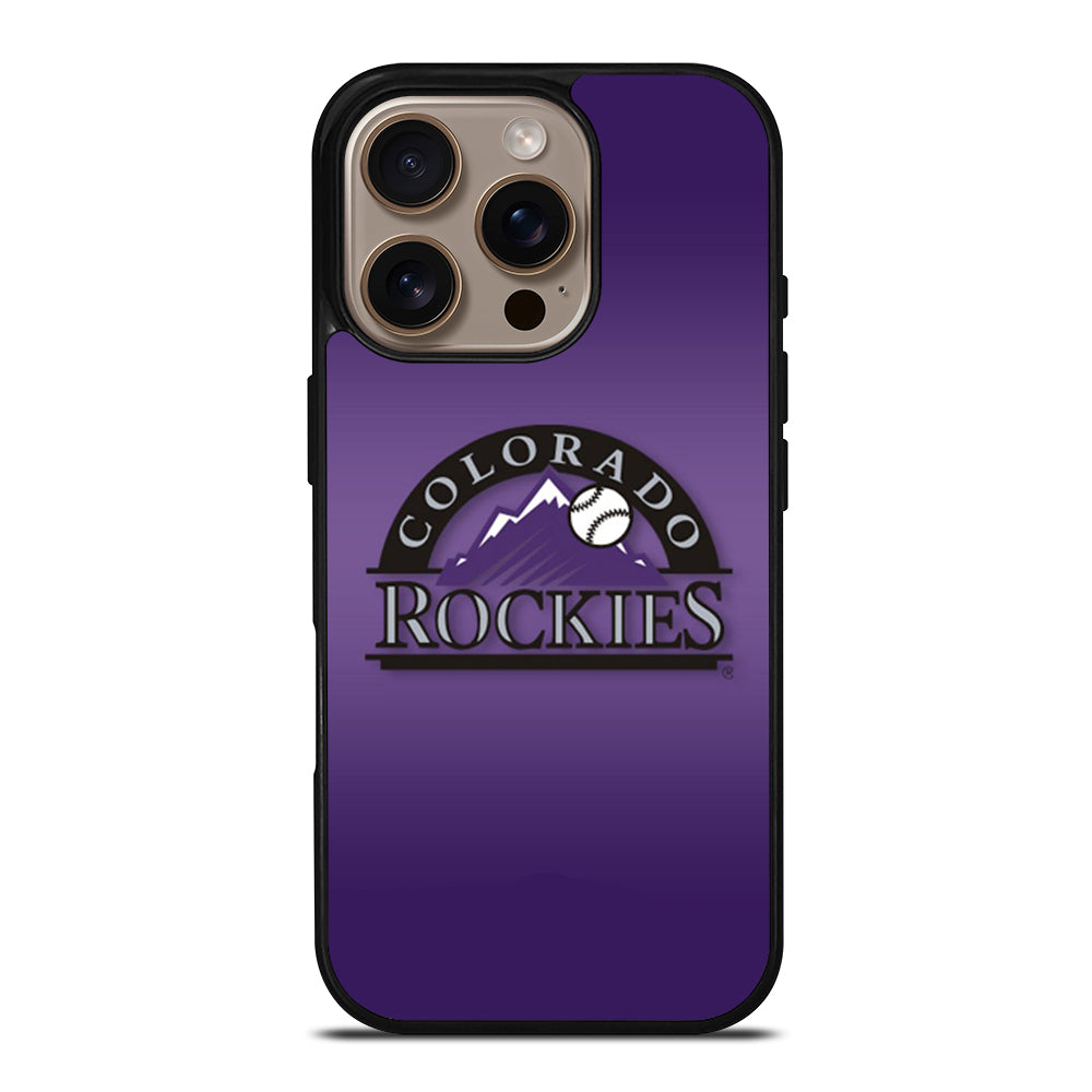 COLORADO ROCKIES BASEBALL 2 iPhone 16 Pro Case Cover
