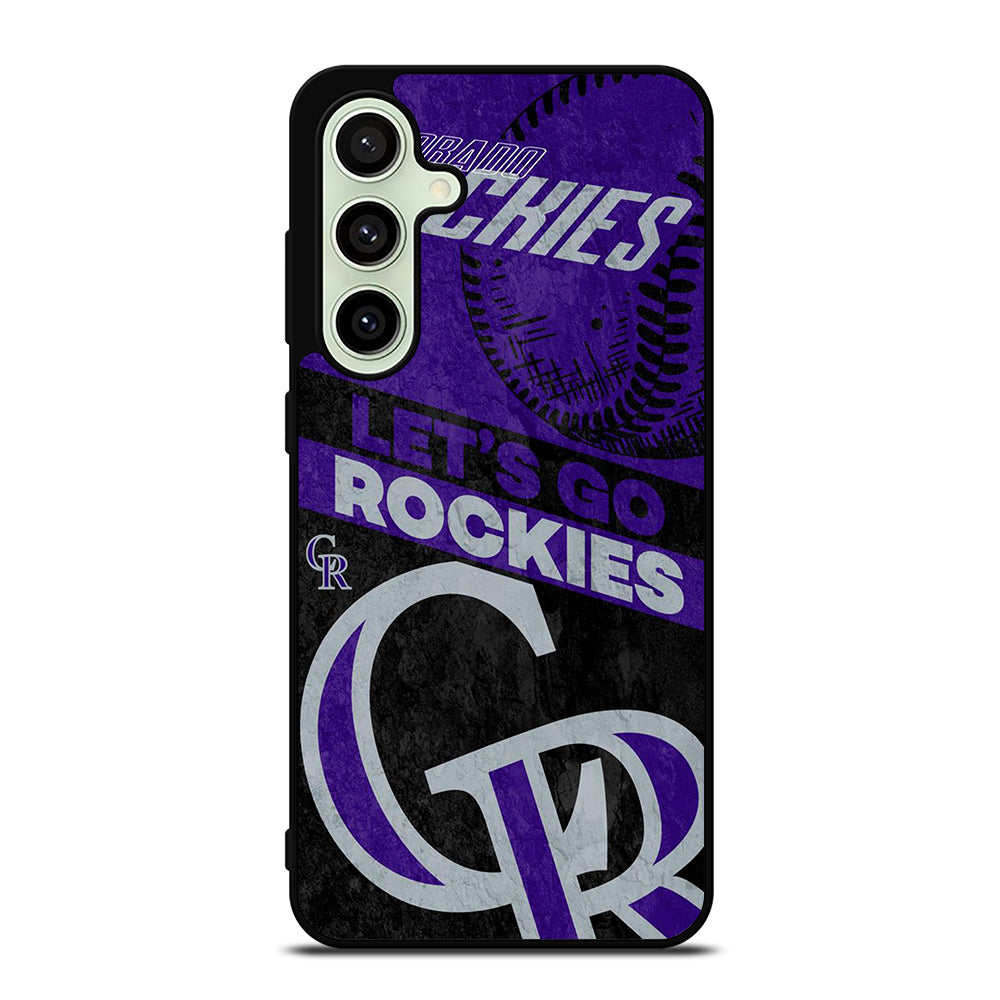 COLORADO ROCKIES BASEBALL 3 Samsung Galaxy S24 FE Case Cover