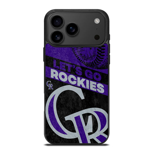 COLORADO ROCKIES BASEBALL 3 iPhone 17 Pro Max Case Cover