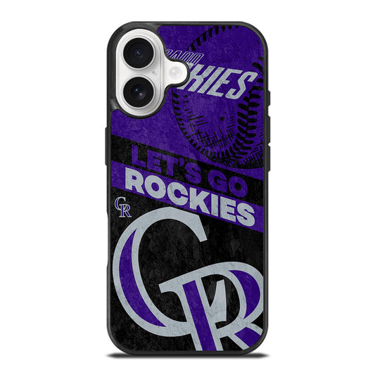 COLORADO ROCKIES BASEBALL 3 iPhone 17 Case Cover