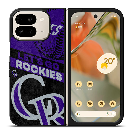COLORADO ROCKIES BASEBALL 3 Google Pixel 9 Pro Fold Case Cover