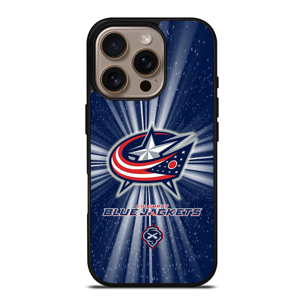 COLUMBUS BLUE JACKETS NHL LOGO 1 iPhone 16 Pro Case Cover