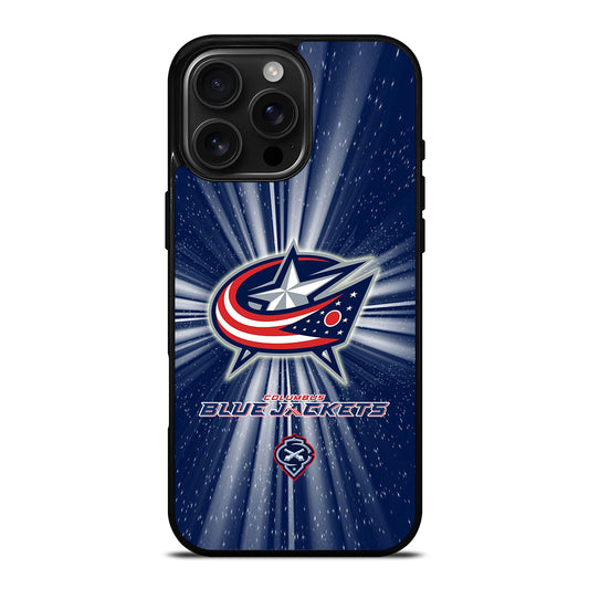 COLUMBUS BLUE JACKETS NHL LOGO 1 iPhone 16 Pro Max Case Cover