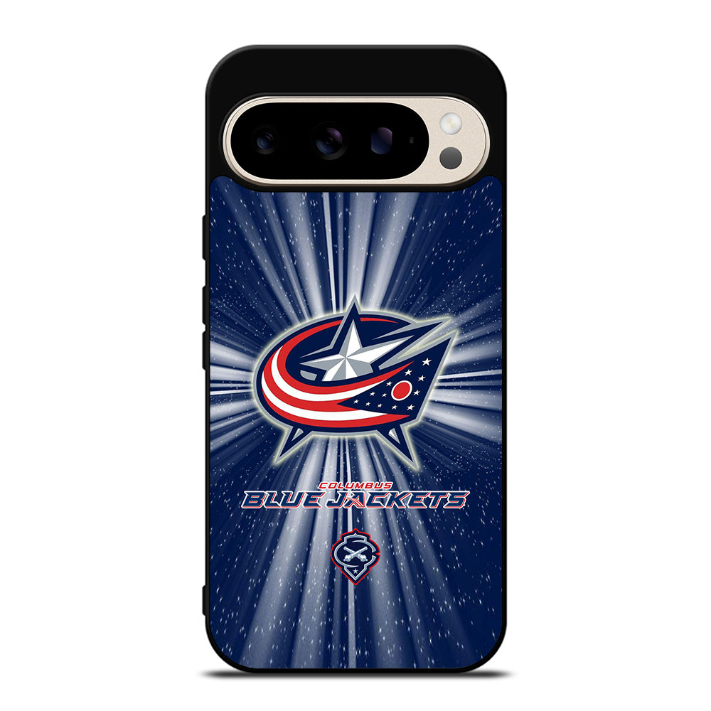 COLUMBUS BLUE JACKETS NHL LOGO 1 Google Pixel 9 Pro Case Cover