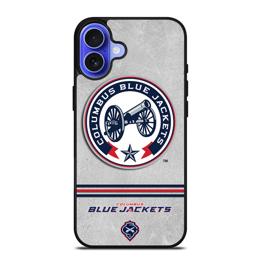 COLUMBUS BLUE JACKETS NHL LOGO 2 iPhone 16 Case Cover