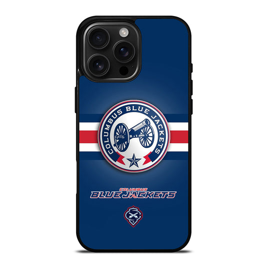 COLUMBUS BLUE JACKETS NHL LOGO 3 iPhone 16 Pro Max Case Cover