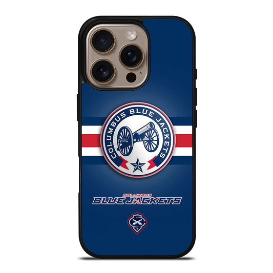 COLUMBUS BLUE JACKETS NHL LOGO 3 iPhone 16 Pro Case Cover