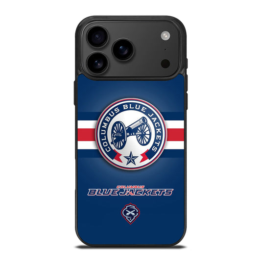 COLUMBUS BLUE JACKETS NHL LOGO 3 iPhone 17 Pro Max Case Cover