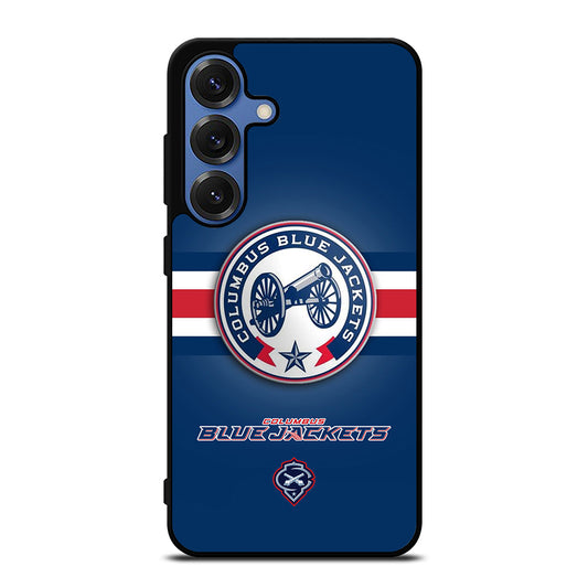 COLUMBUS BLUE JACKETS NHL LOGO 3 Samsung Galaxy S25 Case Cover