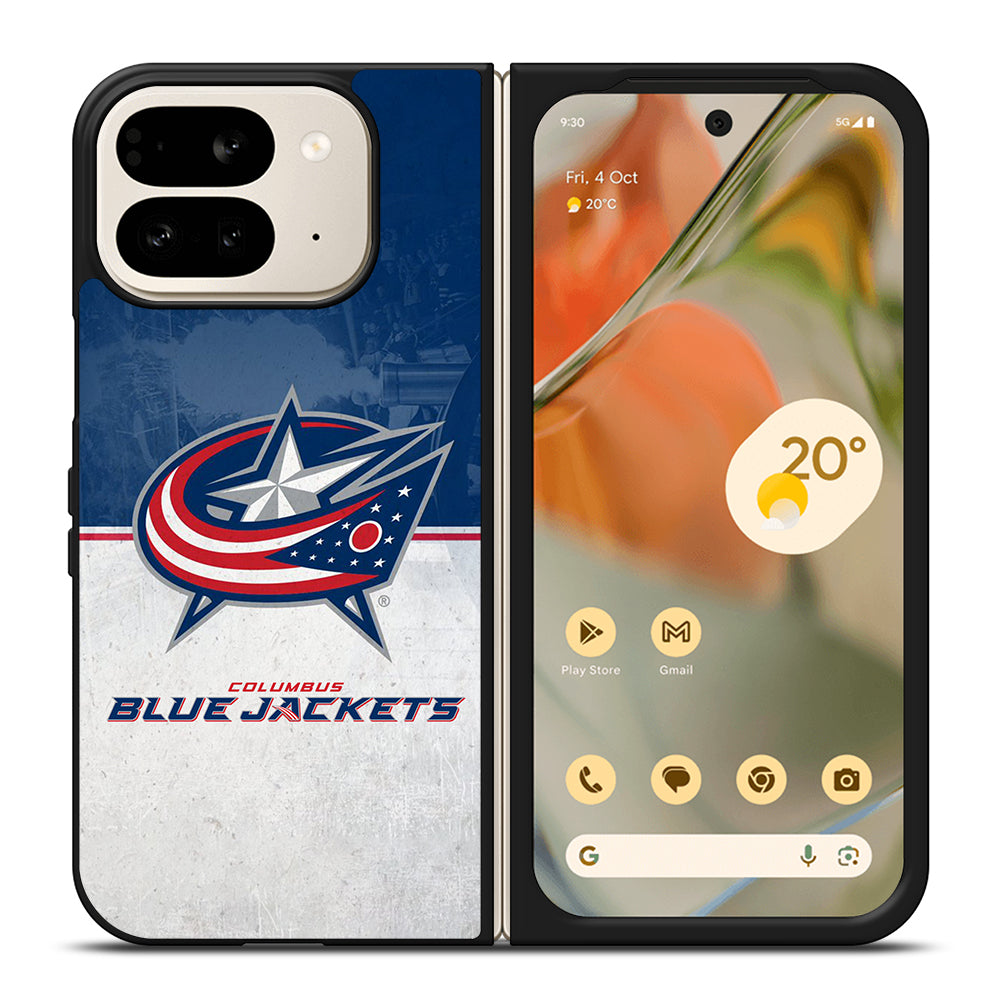 COLUMBUS BLUE JACKETS NHL TEAM 1 Google Pixel 9 Pro Fold Case Cover