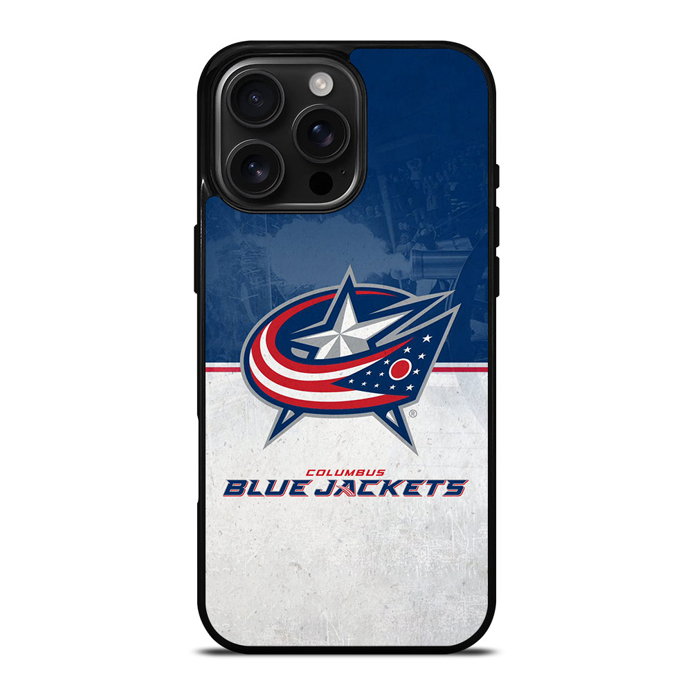 COLUMBUS BLUE JACKETS NHL TEAM 1 iPhone 16 Pro Max Case Cover