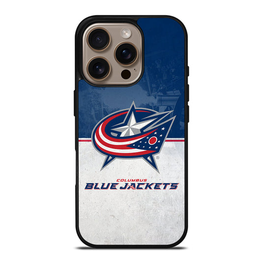 COLUMBUS BLUE JACKETS NHL TEAM 1 iPhone 16 Pro Case Cover