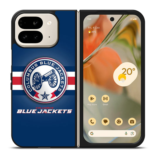 COLUMBUS BLUE JACKETS NHL TEAM 2 Google Pixel 9 Pro Fold Case Cover