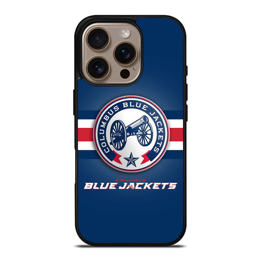 COLUMBUS BLUE JACKETS NHL TEAM 2 iPhone 16 Pro Case Cover