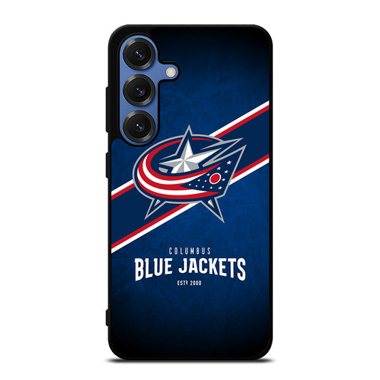 COLUMBUS BLUE JACKETS NHL TEAM 3 Samsung Galaxy S25 Case Cover