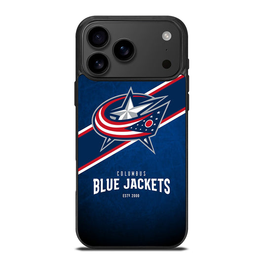 COLUMBUS BLUE JACKETS NHL TEAM 3 iPhone 17 Pro Max Case Cover