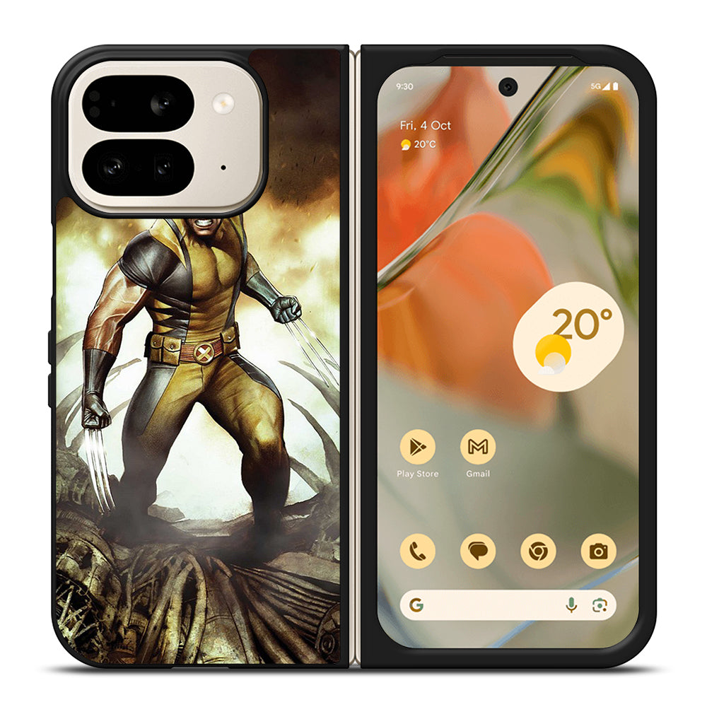 COMIC WOLVERINE MARVEL CARTOON Google Pixel 9 Pro Fold Case Cover