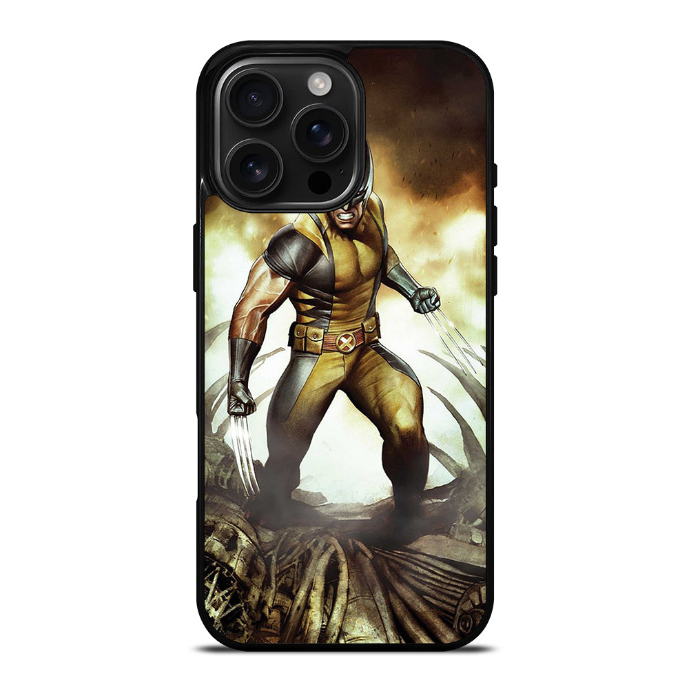 COMIC WOLVERINE MARVEL CARTOON iPhone 16 Pro Max Case Cover