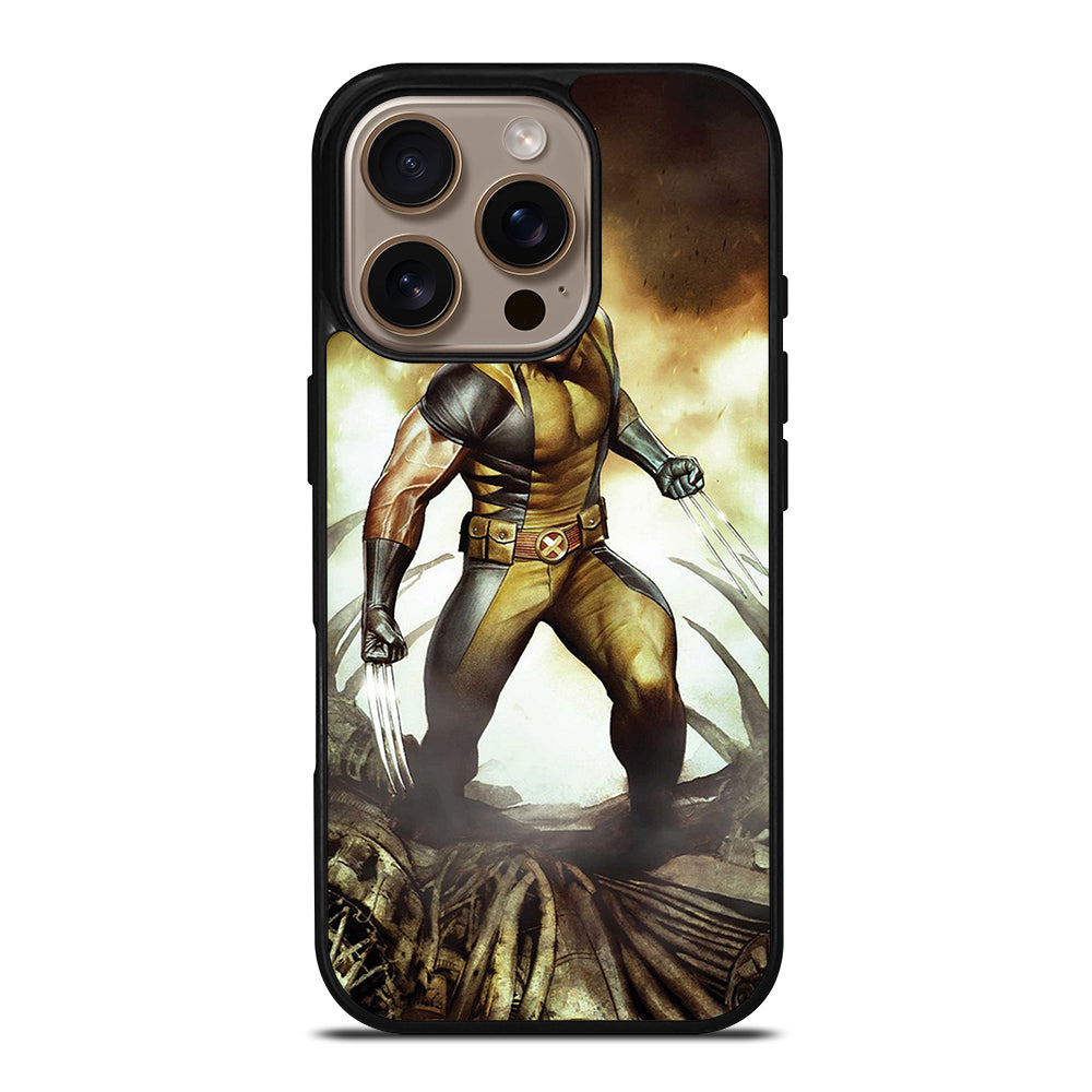 COMIC WOLVERINE MARVEL CARTOON iPhone 16 Pro Case Cover