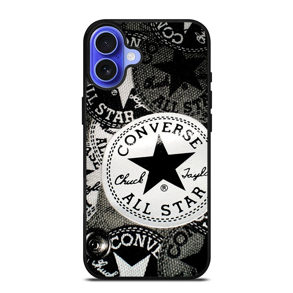 CONVERSE ALL STAR PATTERN iPhone 16 Case Cover