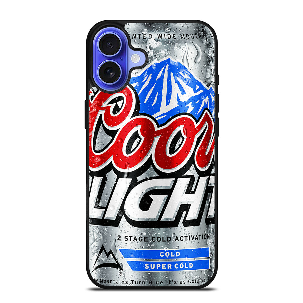 COORS LIGHT BEER BOTTLE iPhone 16 Case Cover