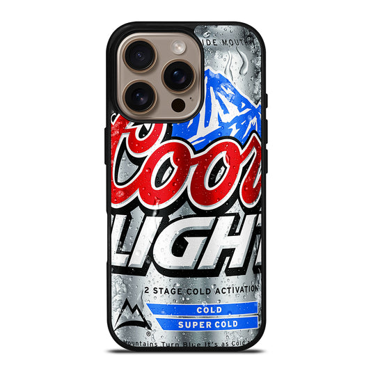 COORS LIGHT BEER BOTTLE iPhone 16 Pro Case Cover