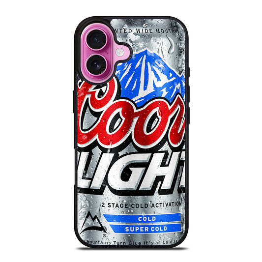 COORS LIGHT BEER BOTTLE iPhone 16 Plus Case Cover