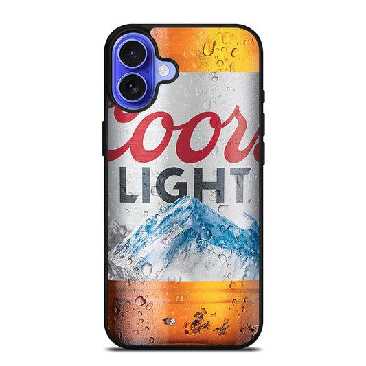 COORS LIGHT BEER BOTTLE 2 iPhone 16 Case Cover