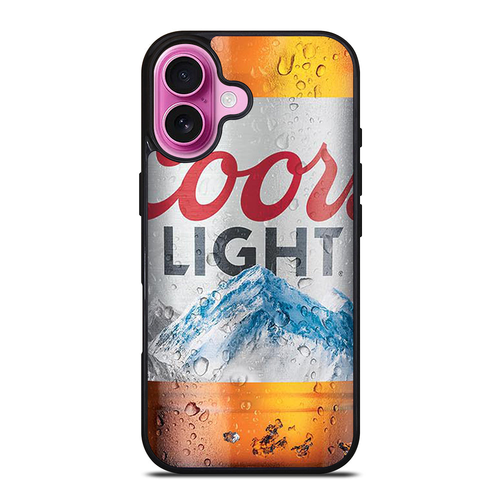 COORS LIGHT BEER BOTTLE 2 iPhone 16 Plus Case Cover