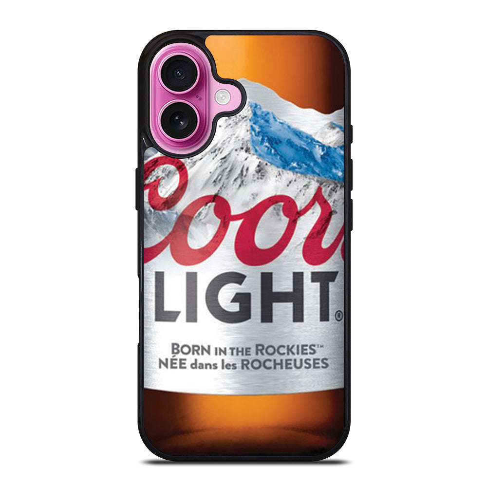 COORS LIGHT BEER BOTTLE NEW iPhone 16 Plus Case Cover