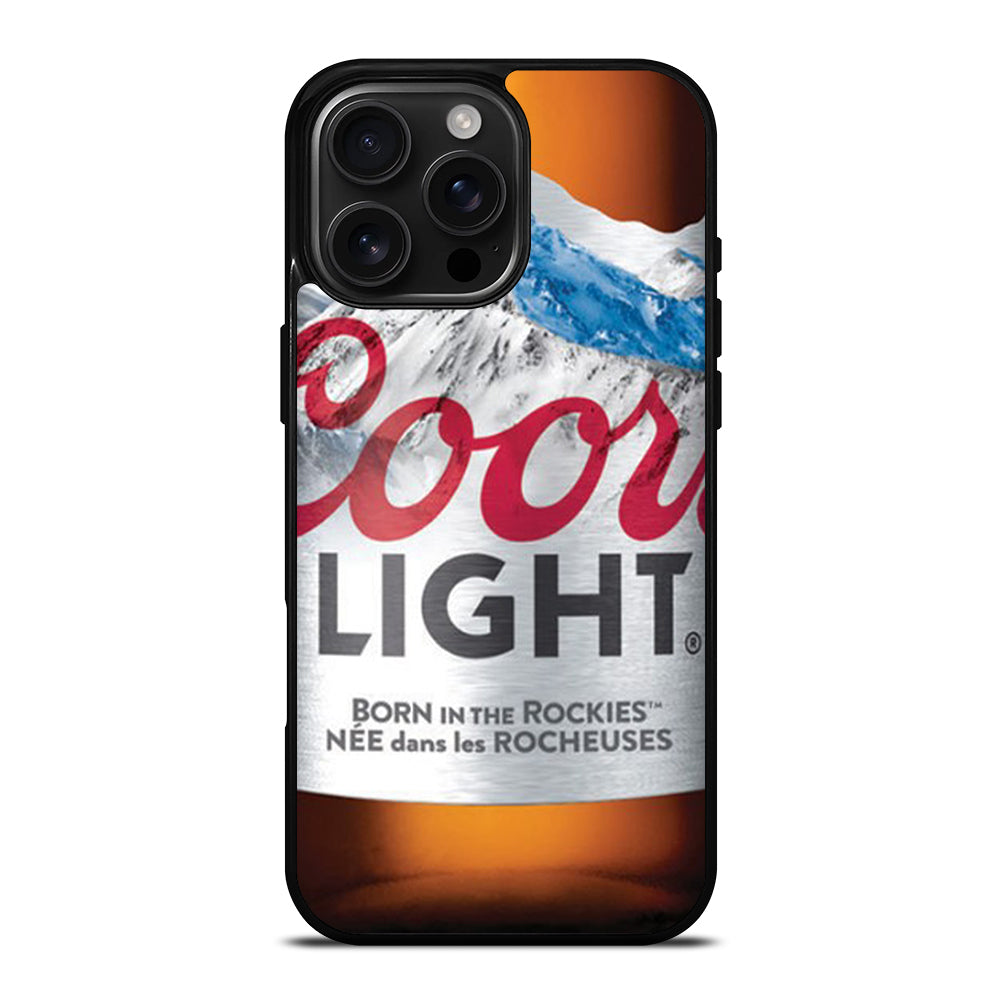 COORS LIGHT BEER BOTTLE NEW iPhone 16 Pro Max Case Cover