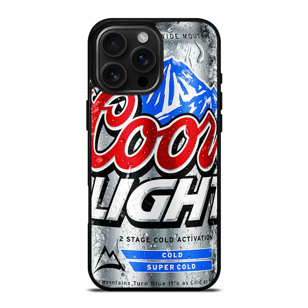 COORS LIGHT BEER BOTTLE iPhone 16 Pro Max Case Cover