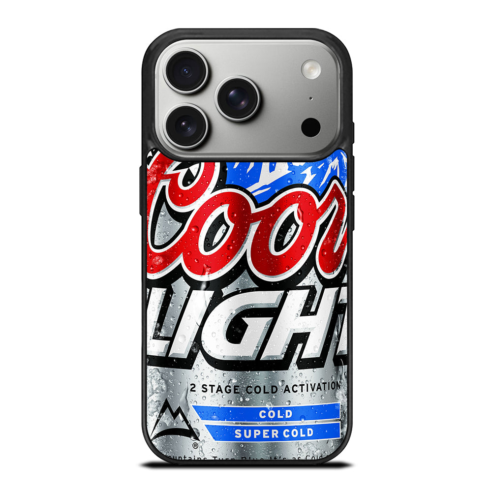 COORS LIGHT BEER BOTTLE iPhone 17 Pro Case Cover