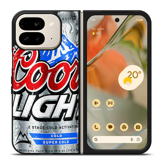 COORS LIGHT BEER BOTTLE Google Pixel 9 Pro Fold Case Cover