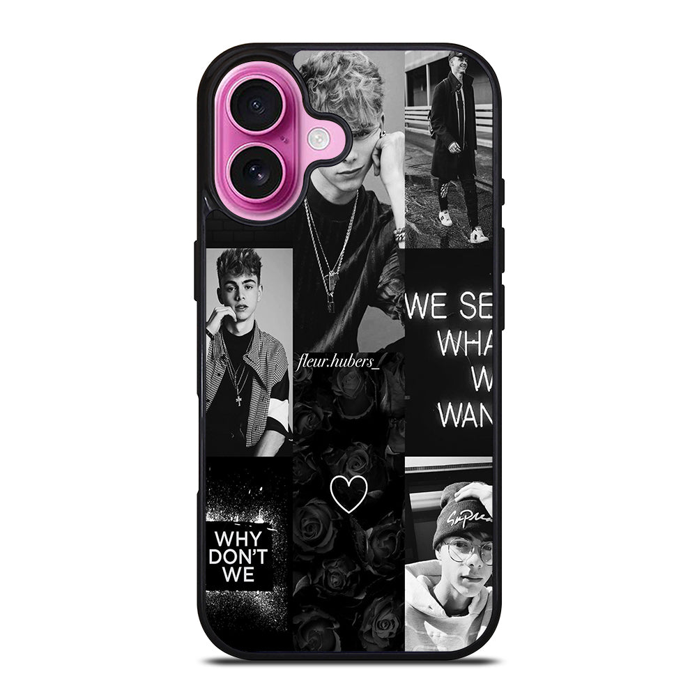 CORBYN BESSON WHY DON'T WE COLLAGE iPhone 16 Plus Case Cover