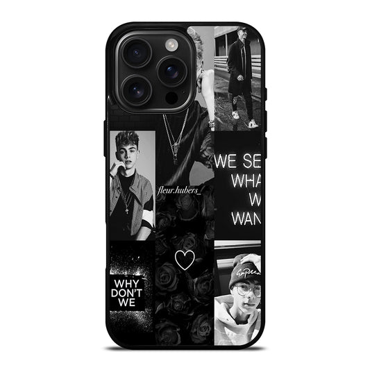 CORBYN BESSON WHY DON'T WE COLLAGE iPhone 16 Pro Max Case Cover