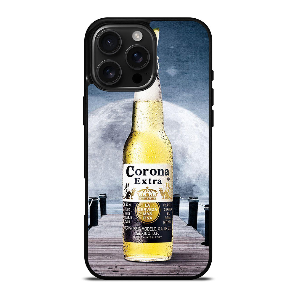 CORONA BEER BOTTLE MOON iPhone 16 Pro Max Case Cover