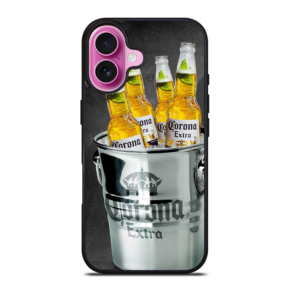 CORONA BEER EXTRA BOTTLE iPhone 16 Plus Case Cover