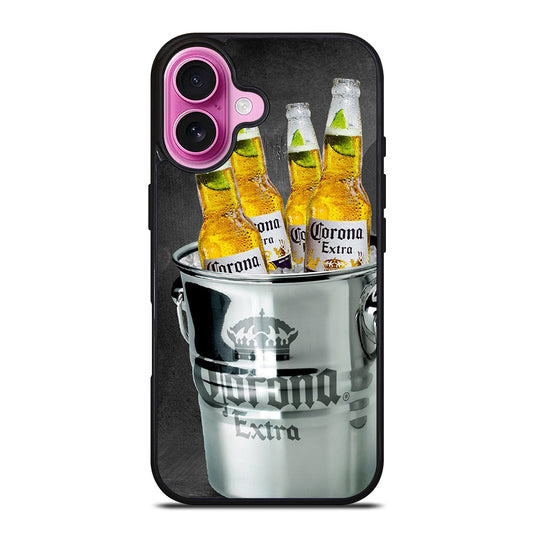 CORONA BEER EXTRA BOTTLE iPhone 16 Plus Case Cover
