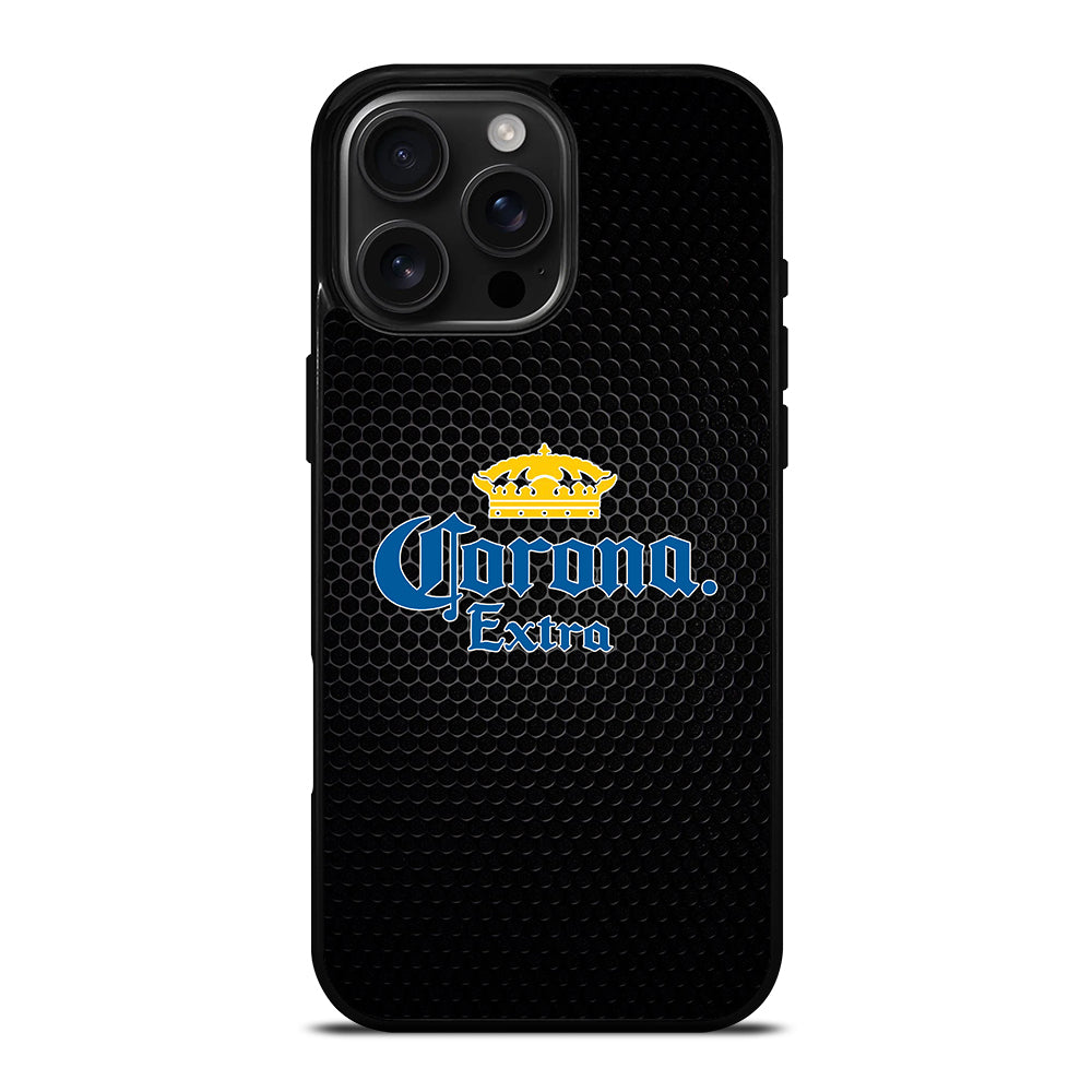 CORONA BEER LOGO METAL iPhone 16 Pro Max Case Cover